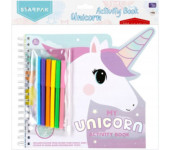 Zestaw kreatywny do kolorowania + pisaki UNICORN 497702 STARPAK