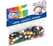Cekiny konfetti FIORELLO kółka łamane GR-C14-7 170-2241