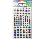 Dżety samoprzylepne 4,6,8mm mix kol. (125szt.) DS76 BREWIS