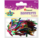 Konfetti kość słoniowa mix kolorów 14g 284857 TITANUM