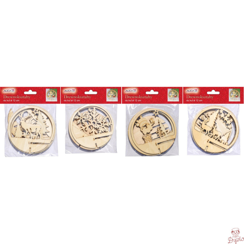 Drewnokształty do kul akrylowych 12cm CDA-1162 ALIGA