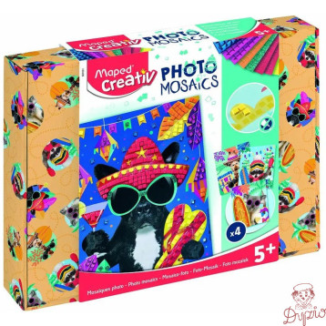 Creativ Fotomozaiki - zwierzaki podróżniaki 907051