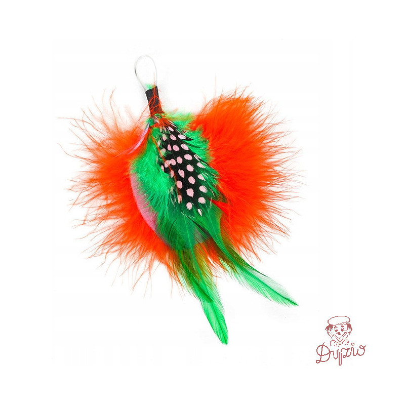 Piórka nakrapiane 11-13cm (3szt.) GR-FE017 FIORELLO 170-2621