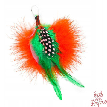 Piórka nakrapiane 11-13cm (3szt.) GR-FE017 FIORELLO 170-2621