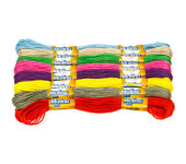 Mulina pastelowa mix 8 kol. 8m MPMIX BREWIS