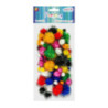 Pompony metalizow. mix (76szt) PM-5512 ALIGA