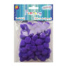 Pompony POM-405 fioletowe 2cm op.60szt. ALIGA