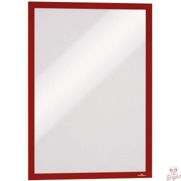 Ramka A3(2)samoprzylepna czerwona 487303 DURAFRAME DURABLE