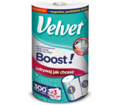 Ręcznik papierowy VELVET BOOST! Super Strong 300 listków 3 warstwy