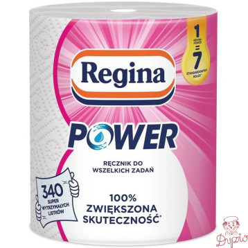 Ręcznik papierowy uniwersalny REGINA POWER 2 warstwy