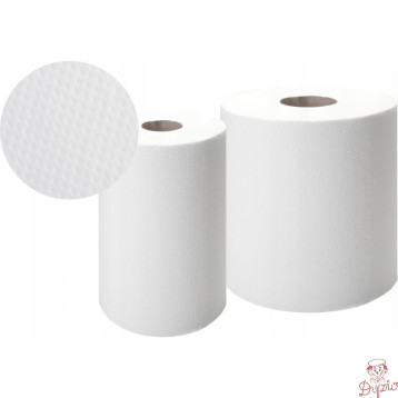 Ręcznik MIDI PREMIUM biały (6 sztuk) 100m/2w makulatura ELLIS ECOLINE 3063