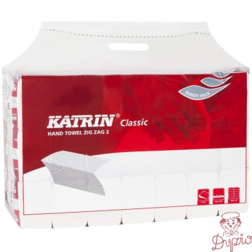 Ręcznik ZZ V-FOLD KATRIN biały Classic 35298(20x200szt) folia