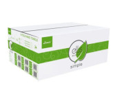 Ręcznik biały ZZ V-FOLD ELLIS Ecoline 21x22cm makulatura 2 warstwy 3000 listków 2899