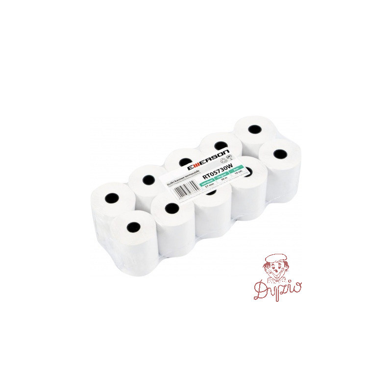 Rolki termiczne 76mmx30m (10szt) EMERSON rt07630wkbpaf BPA free