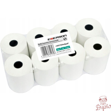 Rolki termiczne 57mmx60m (8szt) EMERSON rt05760wkbpaf BPA free