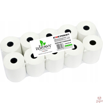 Rolki termiczne 80x30m 10szt. EMERSON rt08030wkff zdrowy paragon