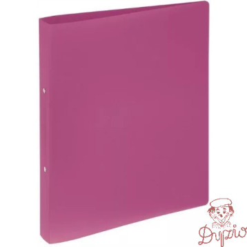 Segregator PP A4 PAGNA 2 ringi 16mm ciemnoróżowy P2090134