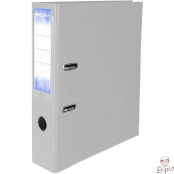 Segregator PETITE OFFICE A4/75mm szary PO10450 STRIGO