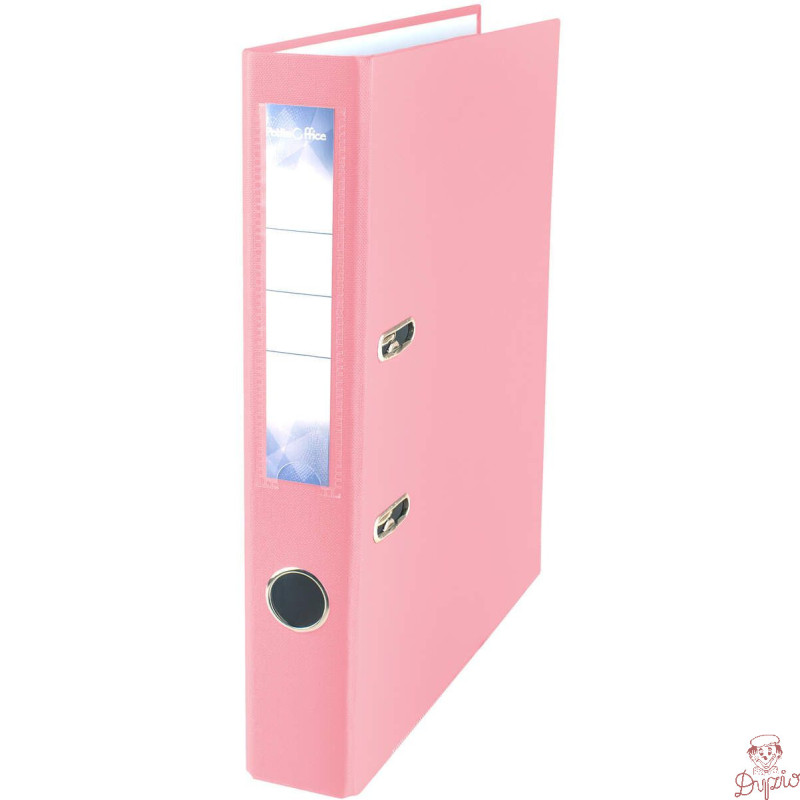 Segregator PETITE OFFICE A4/50mm pastelowy różowy PO54683 STRIGO