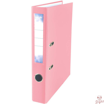 Segregator PETITE OFFICE A4/50mm pastelowy różowy PO54683 STRIGO