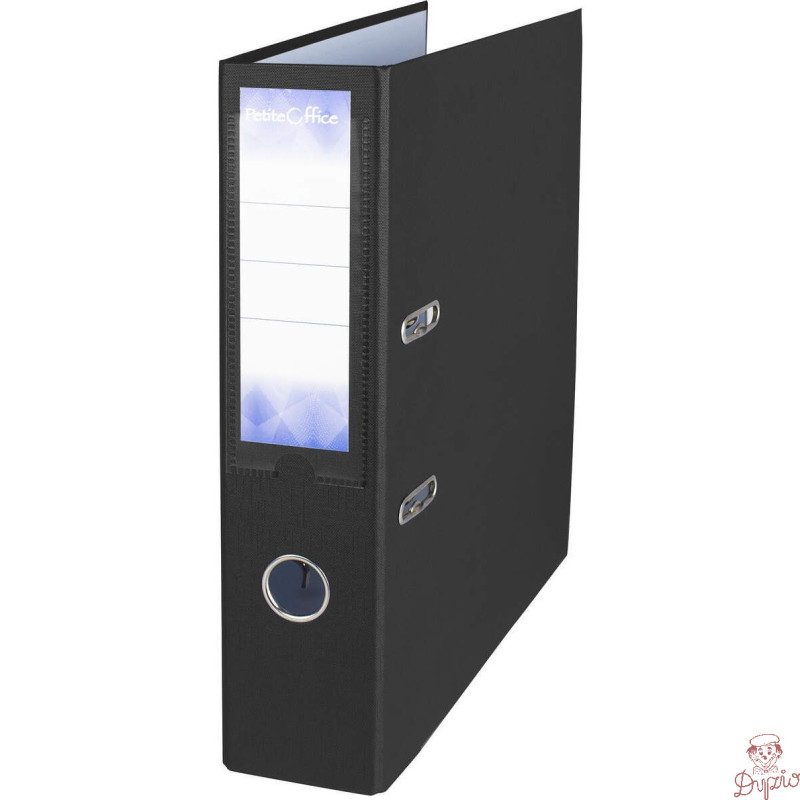 Segregator PETITE OFFICE A4/75mm czarny PO76216 STRIGO