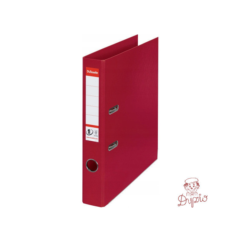 Segregator A4/50mm z mechanizmem bordowy 81152 No.1 ESSELTE
