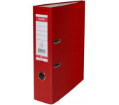 Segregator na dokumenty A4 50mm czerwony z szyną 100551800 BANTEX