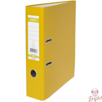 Segregator na dokumenty A4 50mm żółty z szyną 100551798 BANTEX