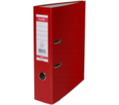 Segregator na dokumenty A4 80mm XXL czerwony z szyną 100551788 BANTEX
