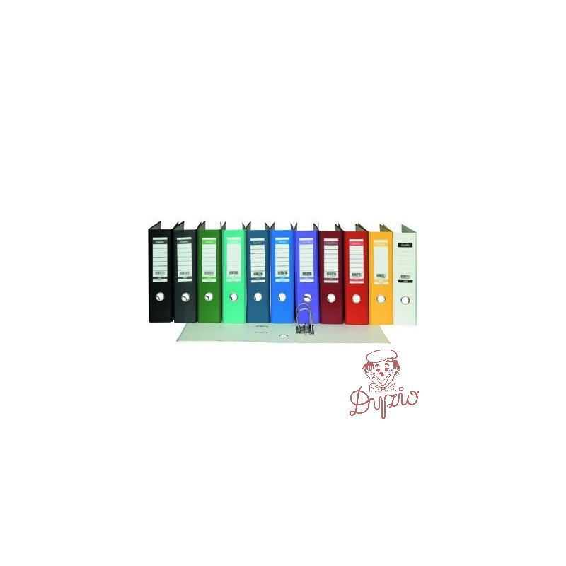 Segregator na dokumenty A4 80mm XXL czarny z szyną 100551789 BANTEX