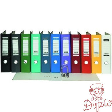 Segregator na dokumenty A4 80mm XXL zielony z szyną 100551792 BANTEX