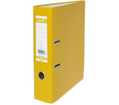 Segregator na dokumenty A4 80mm XXL żółty z szyną 100551786 BANTEX