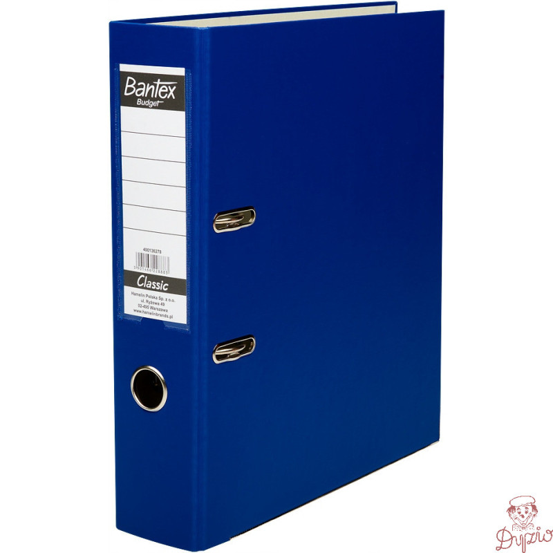 Segregator na dokumenty A4 75mm CLASSIC granatowy 400136278 BANTEX BUDGET