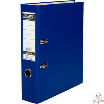Segregator na dokumenty A4 75mm CLASSIC granatowy 400136278 BANTEX BUDGET