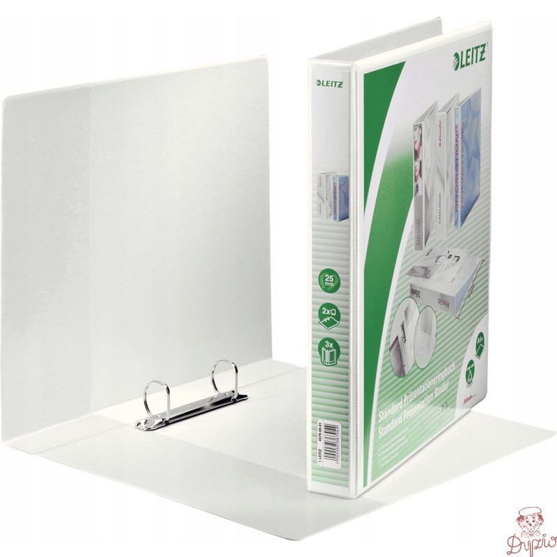 Segregator PANORAMA A4+ 2DR/25 44mm biały ofertowy LEITZ 42790001