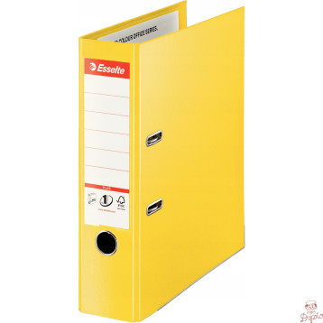 Segregator A4/80mm żółty ESSELTE No.1 POWER PLUS 624076