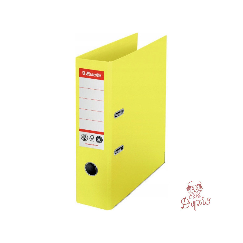 Segregator A4/75mm No.1 żółty 627566 ESSELTE Neutral CO2