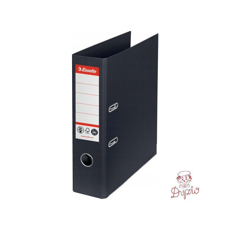 Segregator A4/75mm No.1 czarny 627569 ESSELTE Neutral CO2