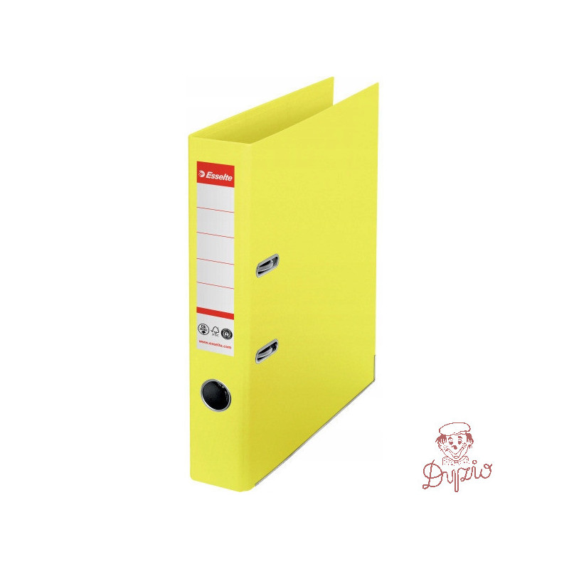 Segregator A4/50mm No.1 żółty 627573 ESSELTE Neutral CO2