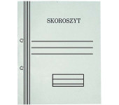 Skoroszyt oczkowy biały A4 pełny 300g 50szt. KIEL-TECH 4-00723