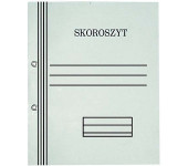 Skoroszyt oczkowy biały A4 pełny 350g 50szt. KIEL-TECH