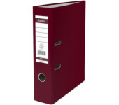 Segregator na dokumenty A4 80mm XXL bordowy z szyną 100551791 BANTEX