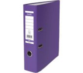 Segregator na dokumenty A4 80mm XXL fioletowy z szyną 100551793 BANTEX