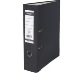 Segregator na dokumenty A4 80mm XXL grafitowy z szyną 100551795 BANTEX