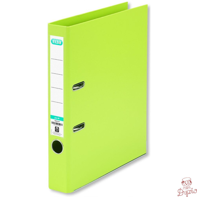 Segregator na dokumenty A4 50mm PRO+ jasny zielony 100202108 ELBA