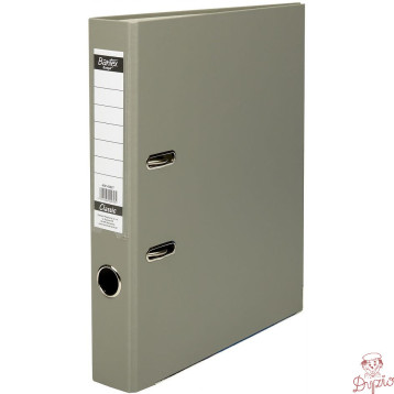 Segregator na dokumenty A4 50mm CLASSIC szary 400143827 BANTEX BUDGET