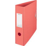 Segregator ESSELTE Colour`Breeze z polyfoamu A4 82mm koralowy 628427