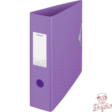 Segregator ESSELTE Colour`Breeze z polyfoamu A4 82mm lawendowy 628428