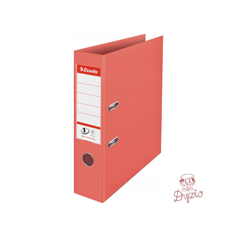 Segregator ESSELTE No.1 Colour`Breeze 75mm koralowy 628431