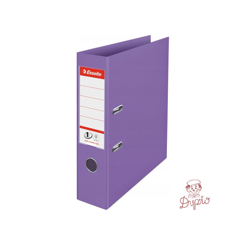 Segregator ESSELTE No.1 Colour`Breeze 75mm lawendowy 628432